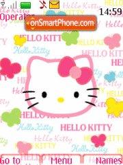 Hello Kitty 30 theme screenshot