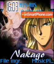 Nakago From Fy theme screenshot
