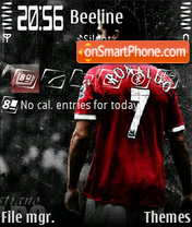Cristiano Ronaldo fp1 theme screenshot