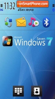 Windows Seven 01 es el tema de pantalla