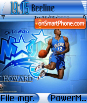 Dwight Howard theme screenshot