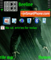 Скриншот темы Matrix 05