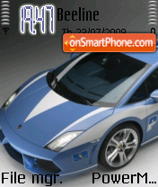 Lamborghini 22 theme screenshot