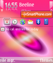 Disk theme screenshot