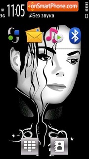 Michael Jackson 10 theme screenshot