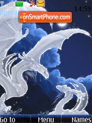Capture d'écran Dragons thème