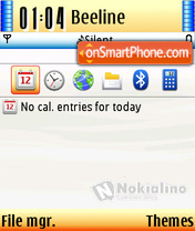 Nokialino Summer theme screenshot