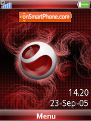 Shake It SE Red tema screenshot