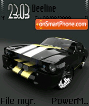 Black Mustang Theme-Screenshot