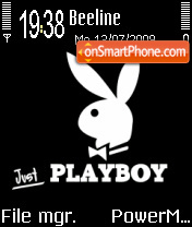 Скриншот темы Play Boy 02