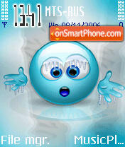 Frozen theme screenshot