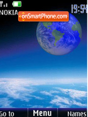 Capture d'écran SWF 3d earth animated thème