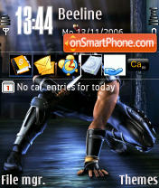 Ninja theme screenshot