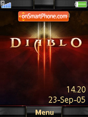 Diablo 3 Shake It theme screenshot