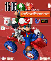 Скриншот темы Super Mario Bros