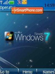 New Windows Seven theme screenshot