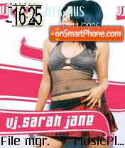 Sarah Jane theme screenshot