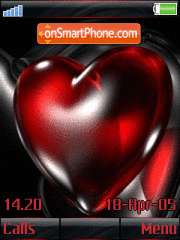 Heart Animated tema screenshot