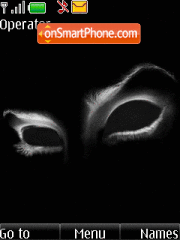 Eyes animated tema screenshot