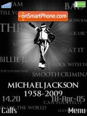 Скриншот темы Michael Jackson 13
