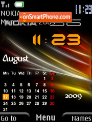 Скриншот темы Nokia Calendar