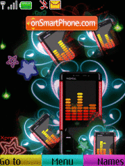 Player Animated tema screenshot