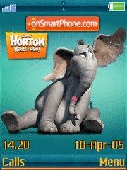 Capture d'écran Horton thème