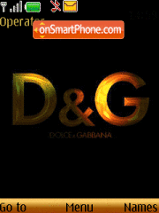 Animated D&G tema screenshot
