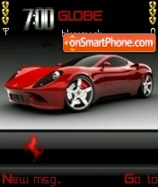 Скриншот темы Ferrari Astig