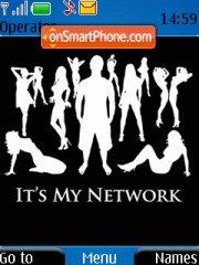 My Network es el tema de pantalla