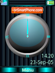 Analogue Clock tema screenshot