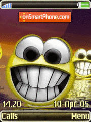 Скриншот темы Big Smile Animated