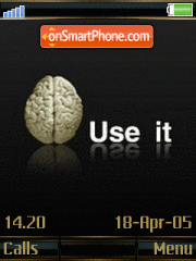 Brain Animated theme screenshot