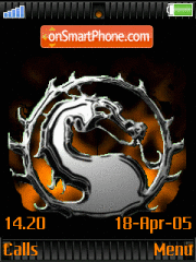 The Dragon theme screenshot