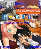 Naruto tema screenshot
