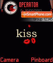 Capture d'écran Kisses 01 thème