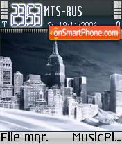 Capture d'écran Day After Snow thème