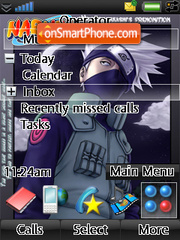 Capture d'écran Kakashi thème