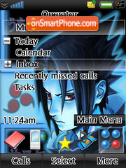 Sasuke tema screenshot