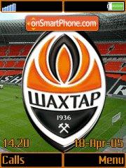 Capture d'écran FC Shakhtar Donbass Arena K790 thème