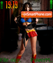 Super Megan Fox theme screenshot
