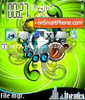 Music Player V3 theme screenshot
