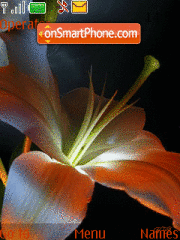 Скриншот темы Art-lilies