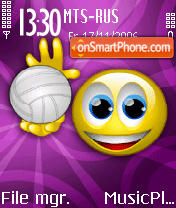 Volley theme screenshot