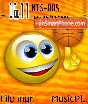 Capture d'écran Basketball thème