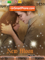 Capture d'écran New moon thème
