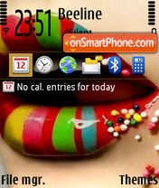 Lips 03 theme screenshot