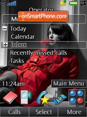 Keira Knightly theme screenshot