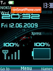 Xpress Music es el tema de pantalla
