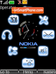 Скриншот темы Nokia Style